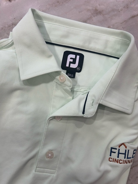 FootJoy Other - FootJoy Polo Shirt Men’s XL Mint Green Golf Performance Short Sleeve Logo